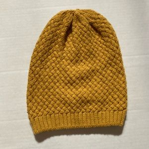 Mustard Yellow Beanie